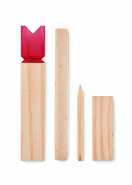 Logotrade promotional merchandise image of: Pinewood outdoor throwing game