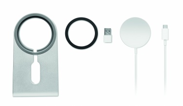 Logotrade promotional item picture of: Portable magnetic charger 15W