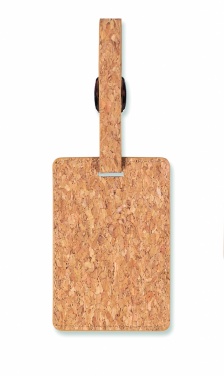 Logo trade promotional gifts picture of: Cork luggage tag