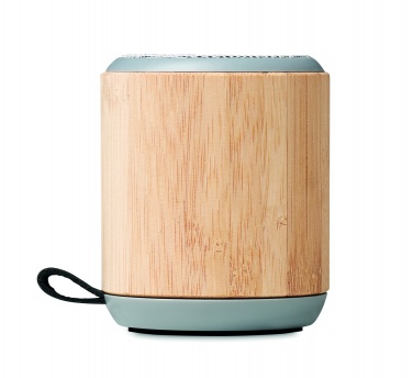 Logo trade business gifts image of: 5.3 wireless bamboo speaker