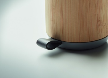 Logo trade promotional giveaway photo of: 5.3 wireless bamboo speaker