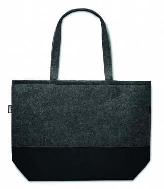 Logotrade promotional item picture of: RPET felt shopping bag