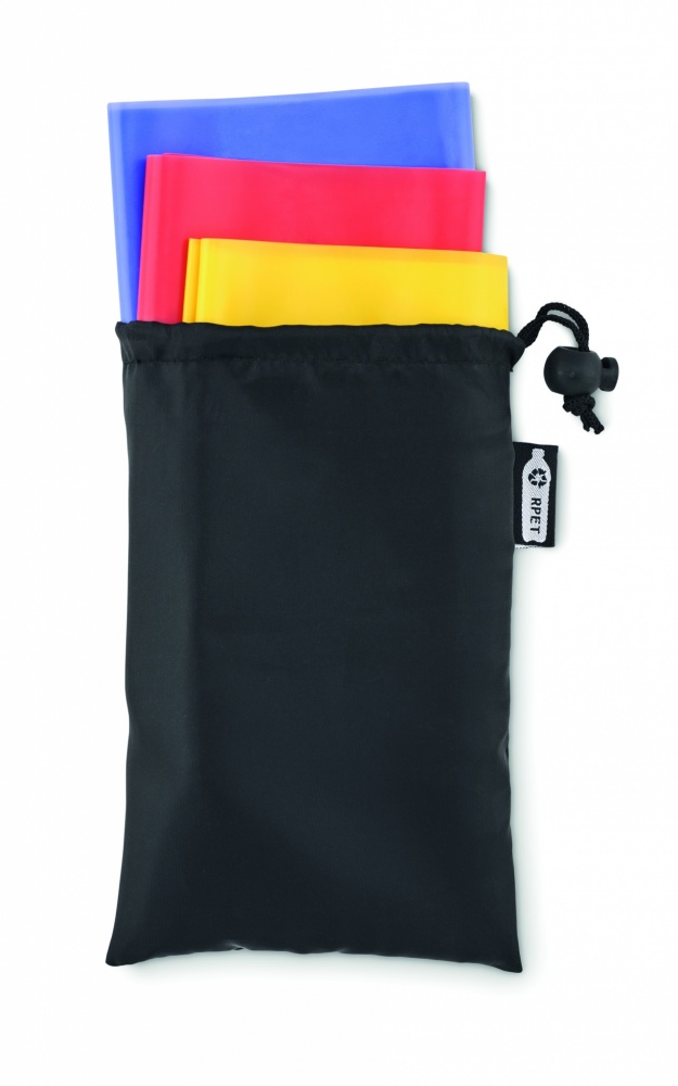 Logo trade corporate gifts picture of: Set of 3 TPE fitness bands