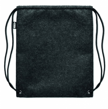 Logotrade promotional items photo of: RPET felt drawstring bag