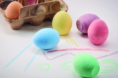 Logotrade advertising product image of: 6 chalk eggs in box