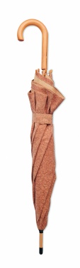 Logo trade promotional gift photo of: 25 inch cork umbrella