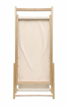 Logotrade promotional gift picture of: Beach chair in wood