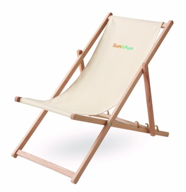 Logotrade corporate gifts photo of: Beach chair in wood