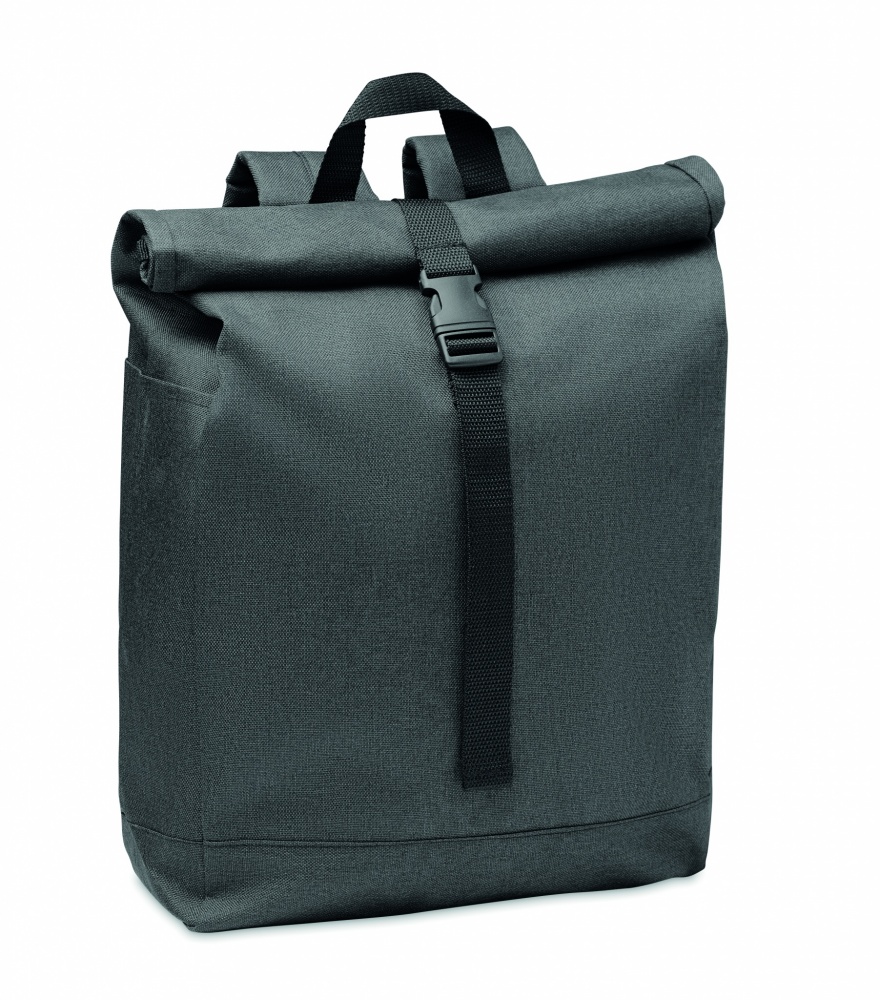 Logotrade promotional merchandise picture of: 600D RPET 2 tone backpack