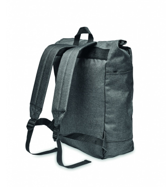 Logo trade promotional item photo of: 600D RPET 2 tone backpack