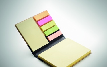 Logotrade promotional giveaway picture of: Bamboo sticky note memo pad
