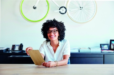 Logotrade business gifts photo of: A4 bamboo clipboard