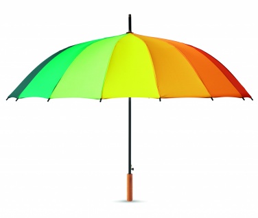 Logotrade promotional items photo of: 27 inch rainbow umbrella
