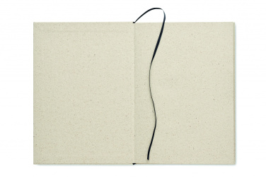 Logotrade promotional product picture of: A5 grass notebook 80 lined