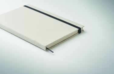 Logo trade promotional gifts picture of: A5 grass notebook 80 lined