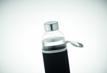 Logo trade promotional products picture of: Glass bottle in pouch 750ml