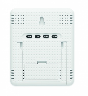 Logo trade promotional product photo of: Bamboo weather station