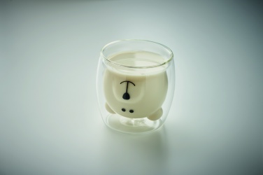 Logo trade promotional item photo of: Double wall borosilicate mug