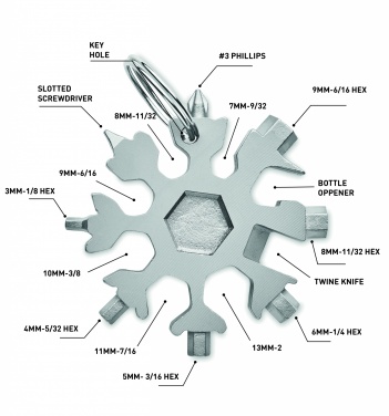 Logotrade promotional item image of: Stainless steel multi-tool