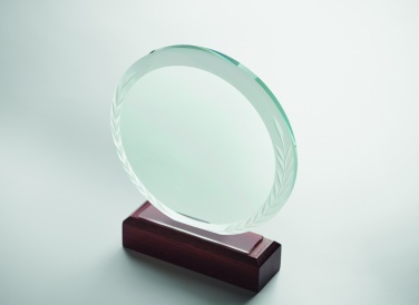 Logotrade business gifts photo of: Round award plaque