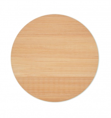 Logotrade promotional giveaway picture of: Bamboo round coaster