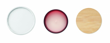 Logo trade promotional products image of: Plant based wax candle 280 gr