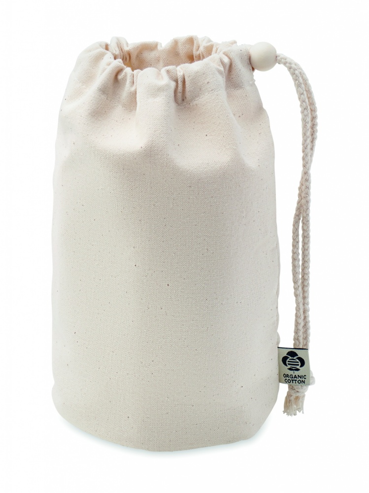 Logo trade promotional gifts image of: Small Organic cotton bag