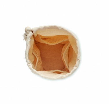 Logo trade promotional merchandise image of: Small Organic cotton bag