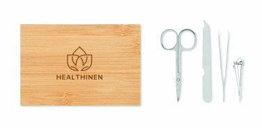 Logo trade promotional items image of: Manicure nail tool set