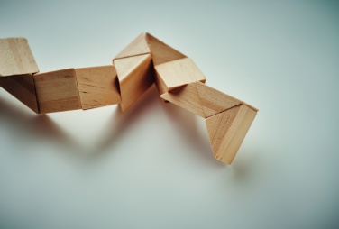 Logo trade promotional item photo of: Wooden puzzle/brain teaser