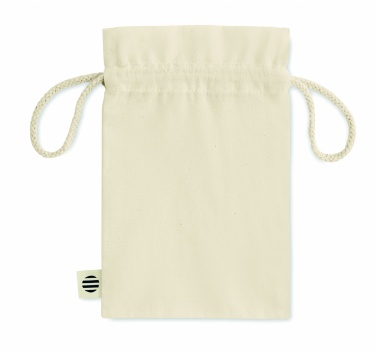 Logotrade promotional item picture of: Small organic cotton gift bag