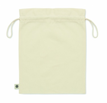 Logotrade promotional products photo of: Medium organic cotton gift bag