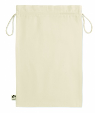 Logotrade promotional giveaway picture of: Large organic cotton gift bag