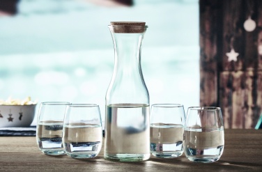 Logotrade promotional giveaway picture of: Recycled glass carafe 1L