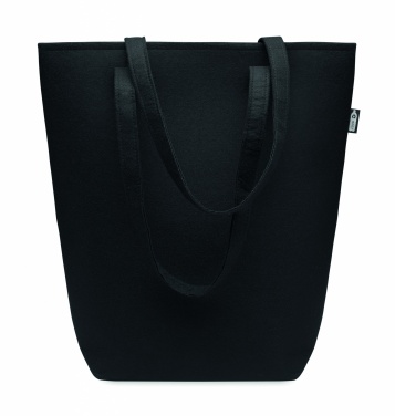 Logo trade promotional products image of: RPET felt event/shopping bag