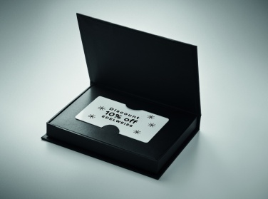 Logo trade corporate gifts image of: Gift card box