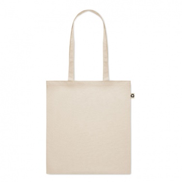 Logo trade promotional products image of: Recycled cotton shopping bag