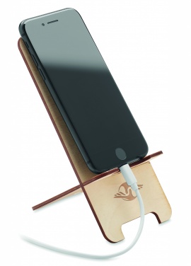 Logotrade promotional merchandise photo of: Birch Wood phone stand
