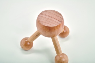 Logo trade promotional product photo of: Hand held massager in wood