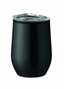 Logo trade corporate gifts picture of: Double wall travel cup 350 ml