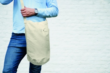 Logo trade promotional items picture of: Canvas shopping bag 270 gr/m²