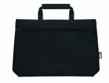 Logotrade promotional product image of: RPET felt zippered laptop bag