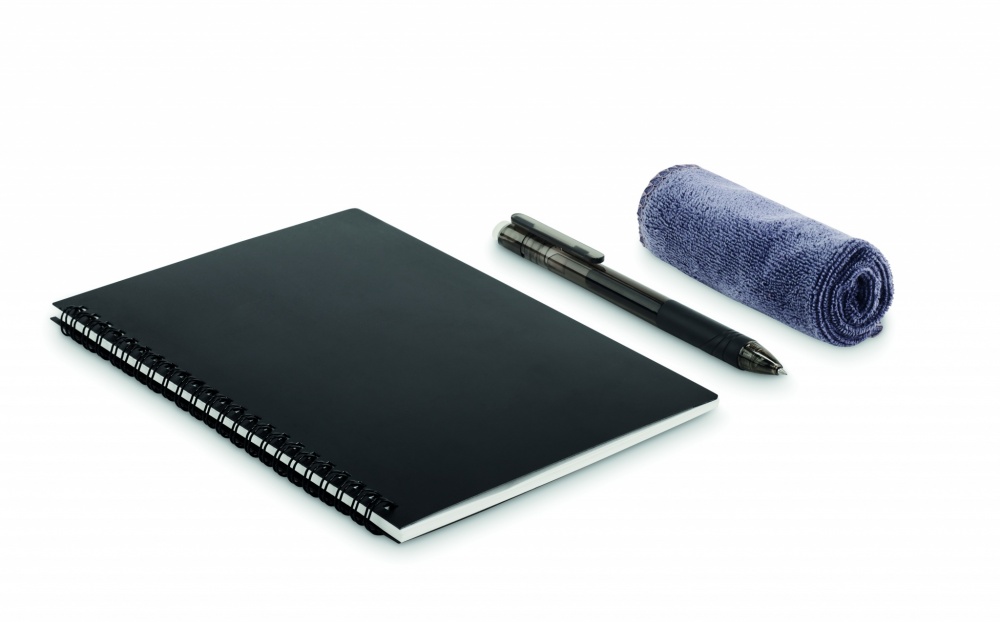 Logo trade promotional giveaways image of: A5 Erasable notebook