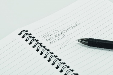 Logo trade promotional items picture of: A5 Erasable notebook