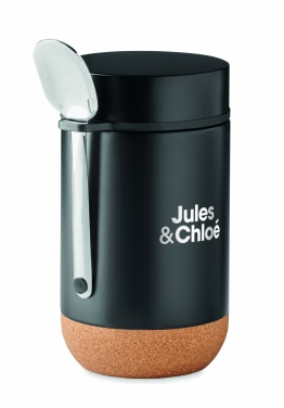 Logo trade promotional products picture of: Double wall storage jar 400 ml