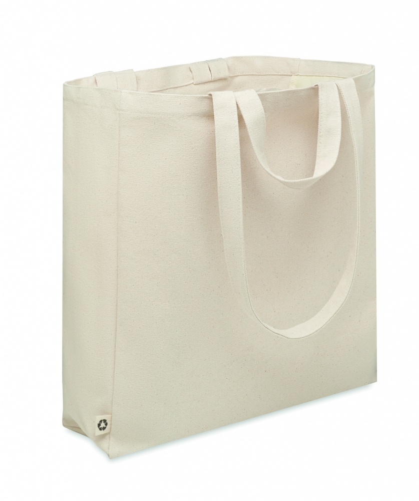 Logo trade promotional products picture of: Recycled cotton shopping bag
