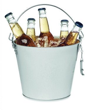 Logotrade business gift image of: Metal beer bucket 4L