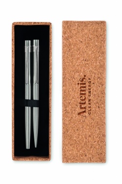 Logo trade promotional products picture of: Recycled stainless steel pens