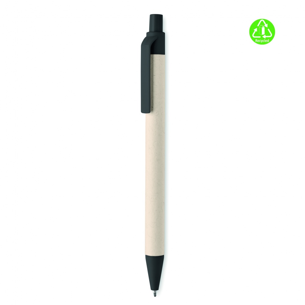 Logotrade promotional giveaway image of: Milk carton paper ball pen