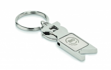 Logotrade promotional items photo of: Euro Token key ring Porvoo